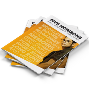 Custom Business Book Printing & Banding Services | Five Horizons