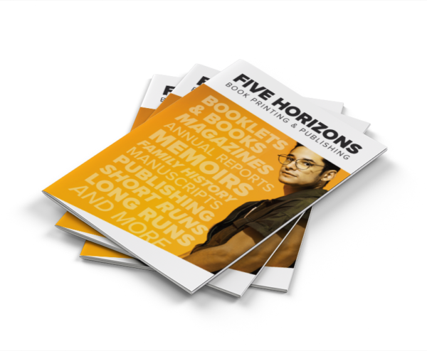 Custom Business Book Printing & Banding Services | Five Horizons